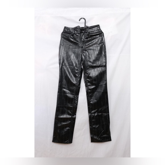 Good American faux leather pants. Size 25 - Picture 4 of 7